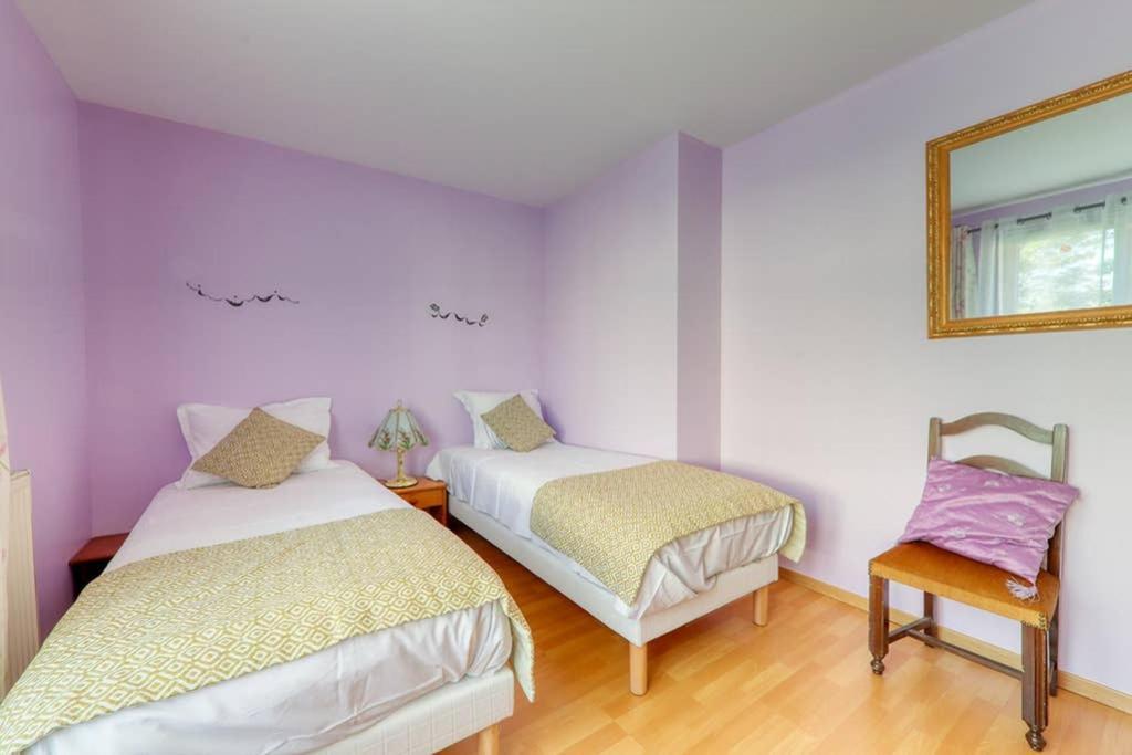 Amilly Park 6 Personnes 2 Chambres Pk Prive En Sous Sol Serris Buitenkant foto